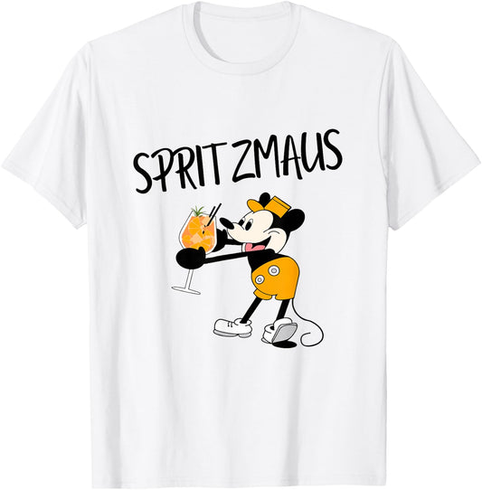 Spritzmaus | Holy Spritz Spritzy Mäuschen Mouse Aperölchen T-Shirt - T-Shirt | White