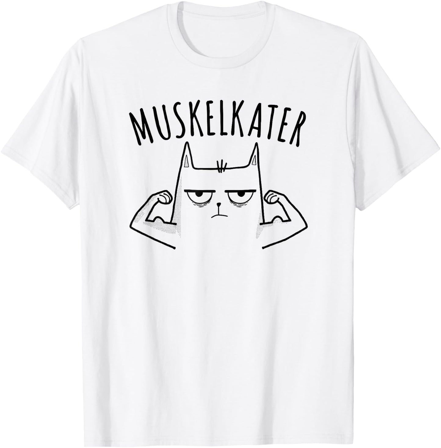 Fitness Bodybuilder Fitnesstrainer Fitnessstudio Muskelkater T-Shirt - T-Shirt | White
