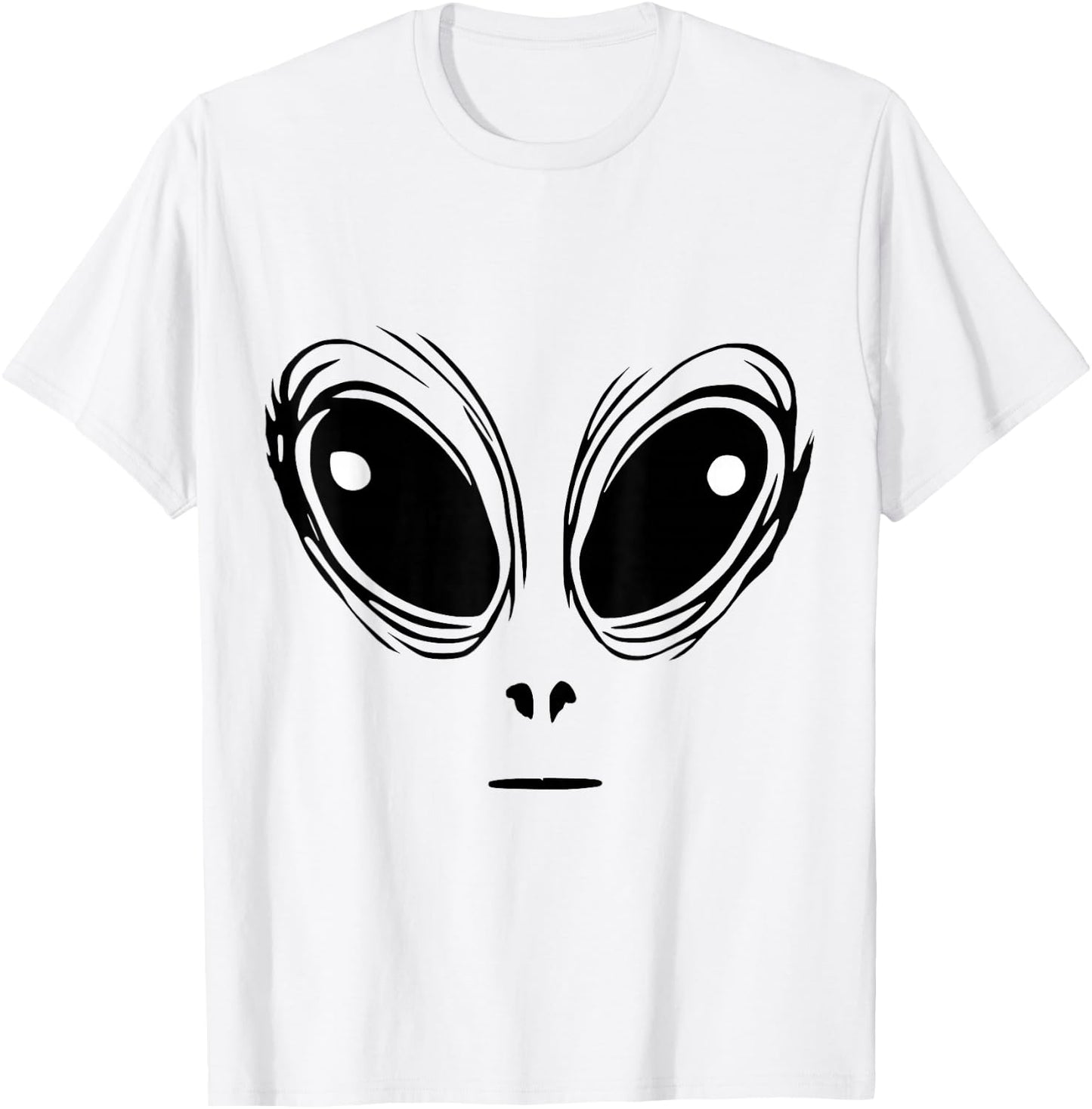 Alien Alien Costume Fancy Dress Carnival Halloween , Green T-Shirt - T-Shirt | White