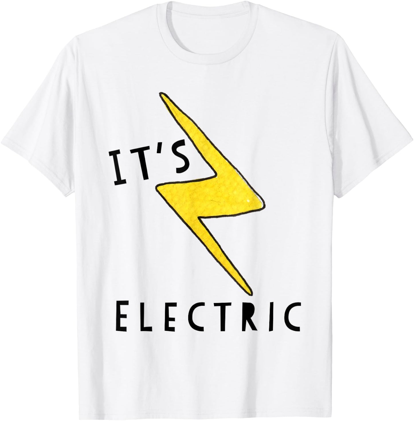 Science is Awesome by Spirit Taffy It's Electric, Funny Lightning Bolt T-Shirt - T-Shirt | White