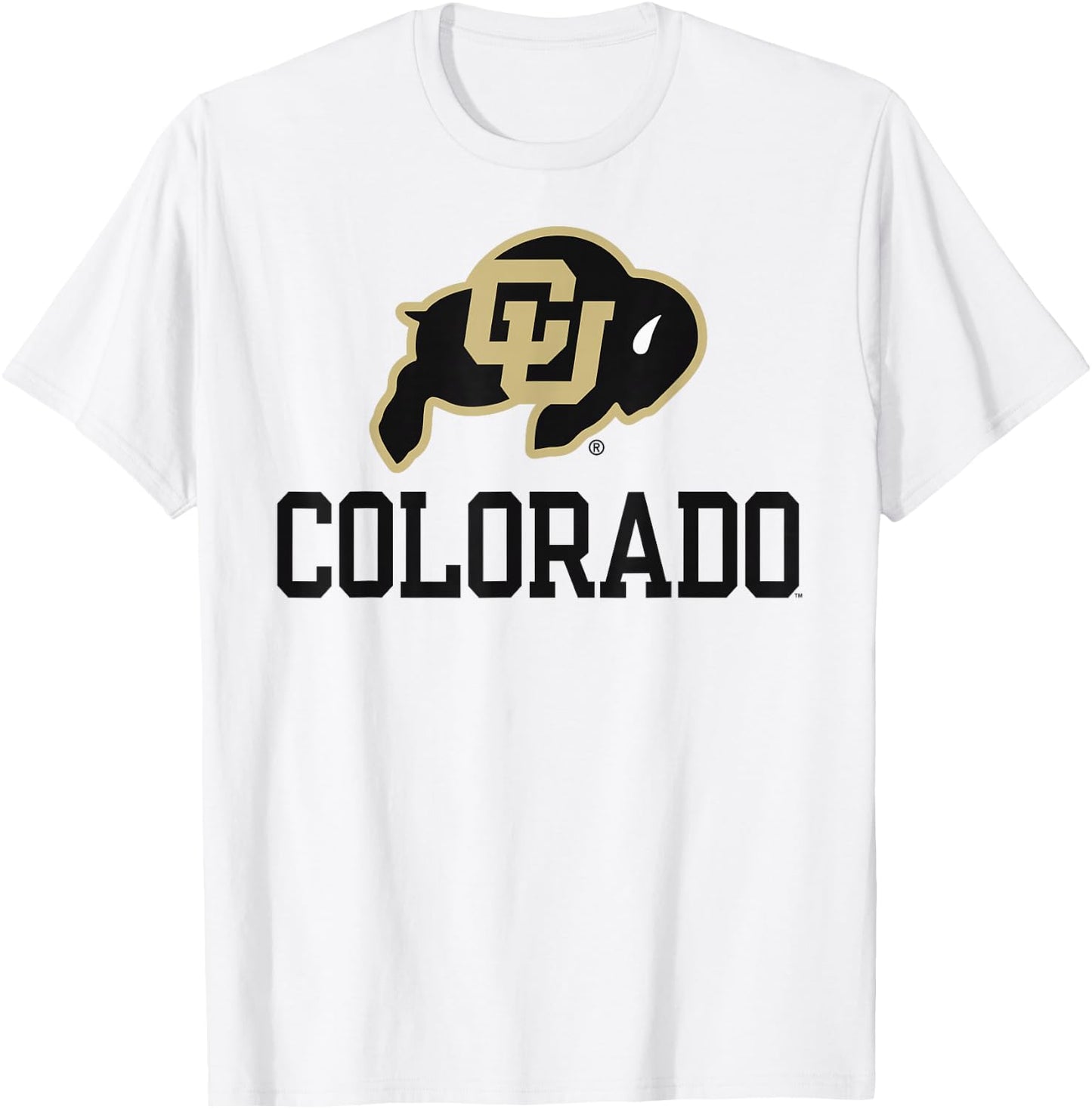 Colorado Buffaloes Sportsmanship Gray Officially Licensed T-Shirt - T-Shirt | White