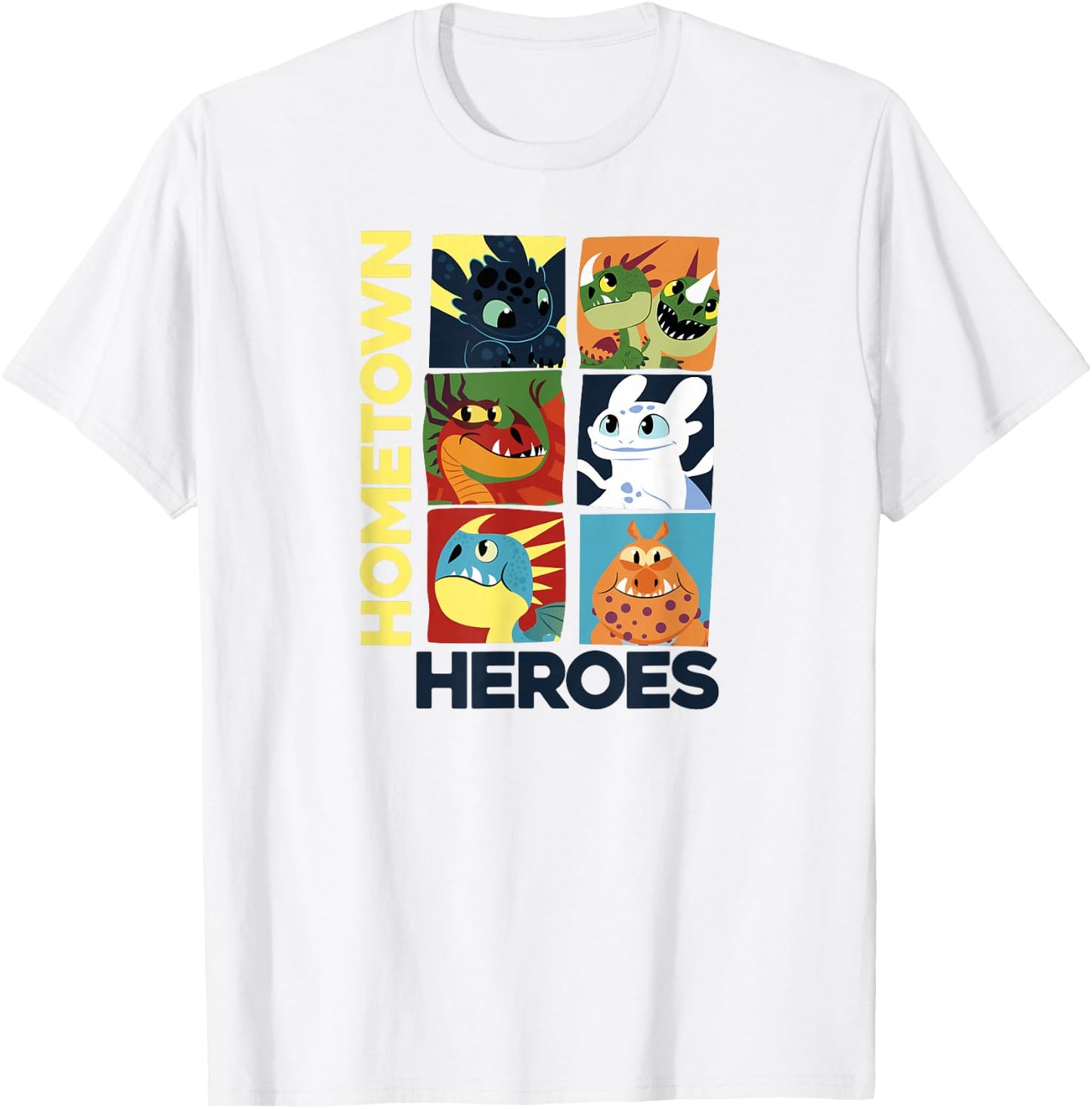 Taming the Dragons Easy 3 Hometown Heroes T-Shirt - T-Shirt | White