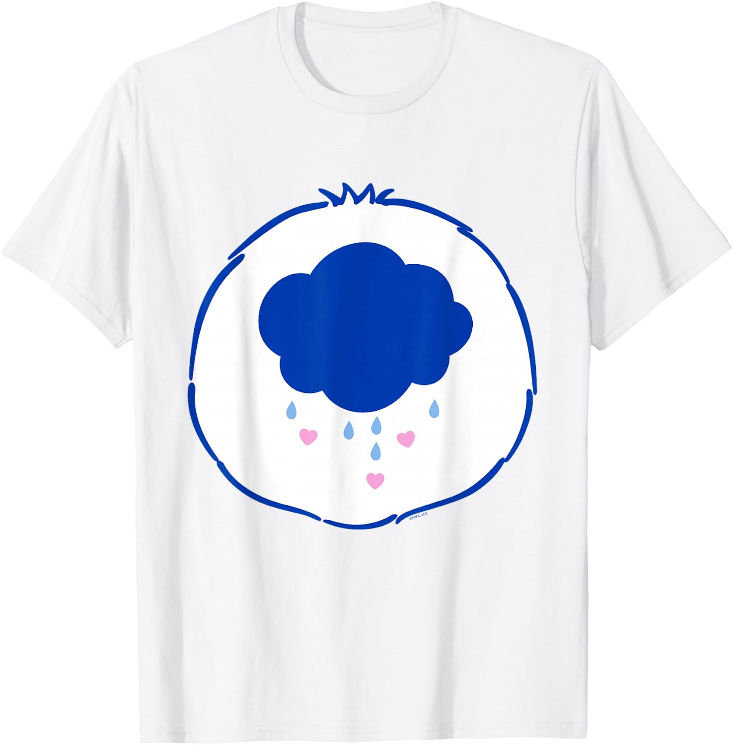 Care Bears Grumpy Belly T-Shirt - T-Shirt | White