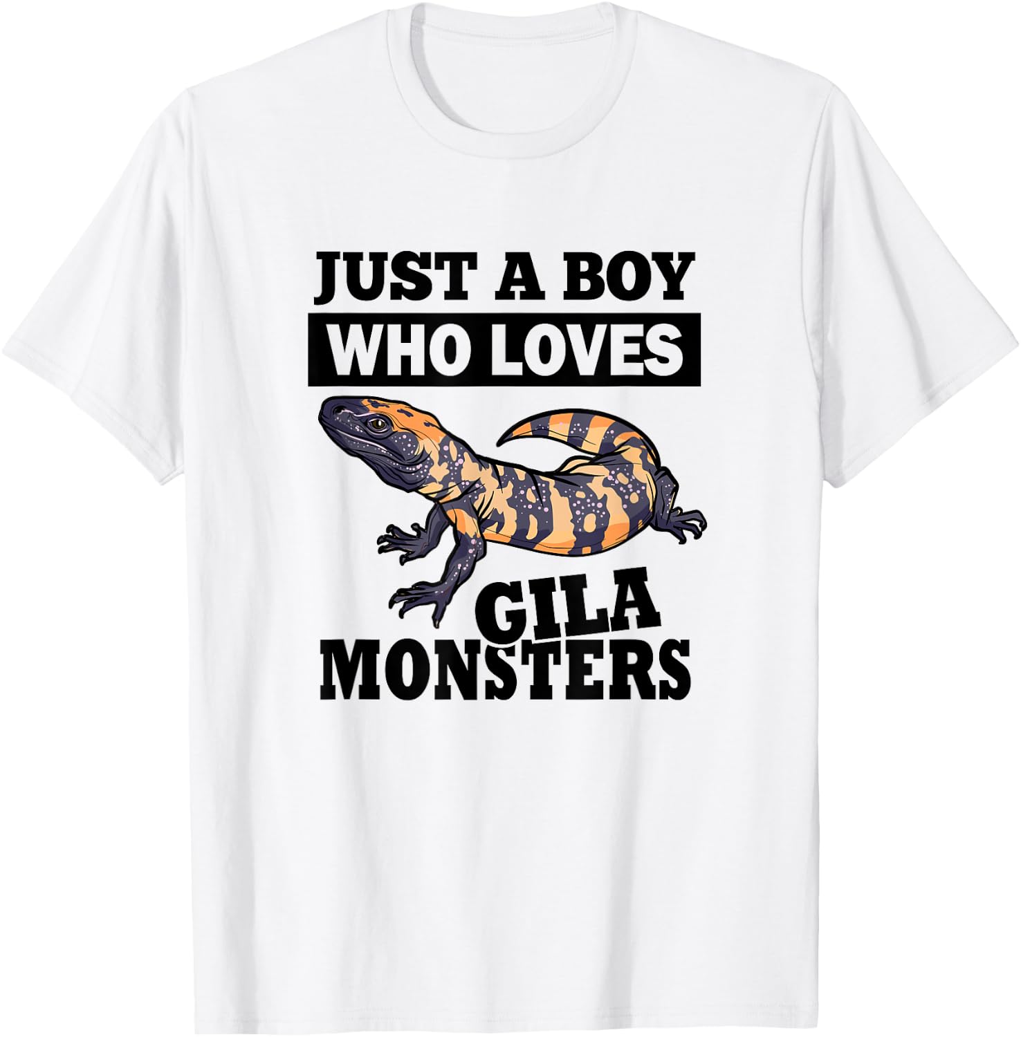 Gila Monster T-Shirt - T-Shirt | White