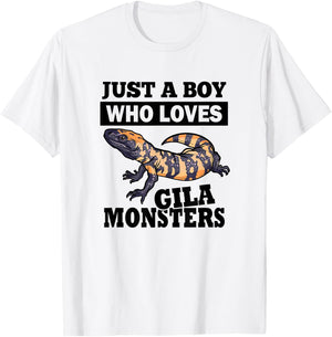 Gila Monster T-Shirt - T-Shirt | White