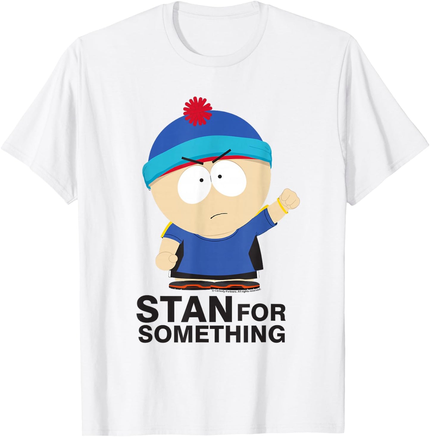 South Park Stan for Something T-Shirt - T-Shirt | White