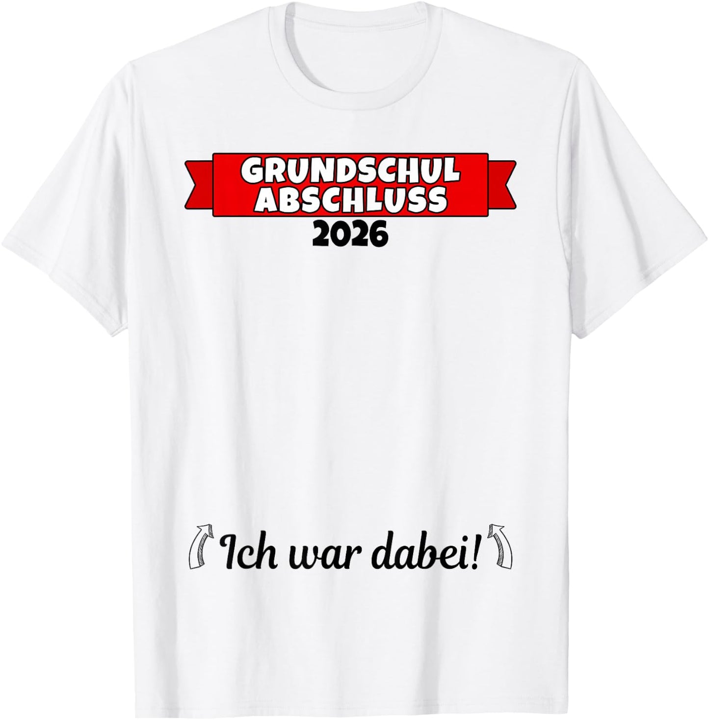 Grundschule Abschluss, Grundschulabschluss 2026 Gästebuch T-Shirt - T-Shirt | White