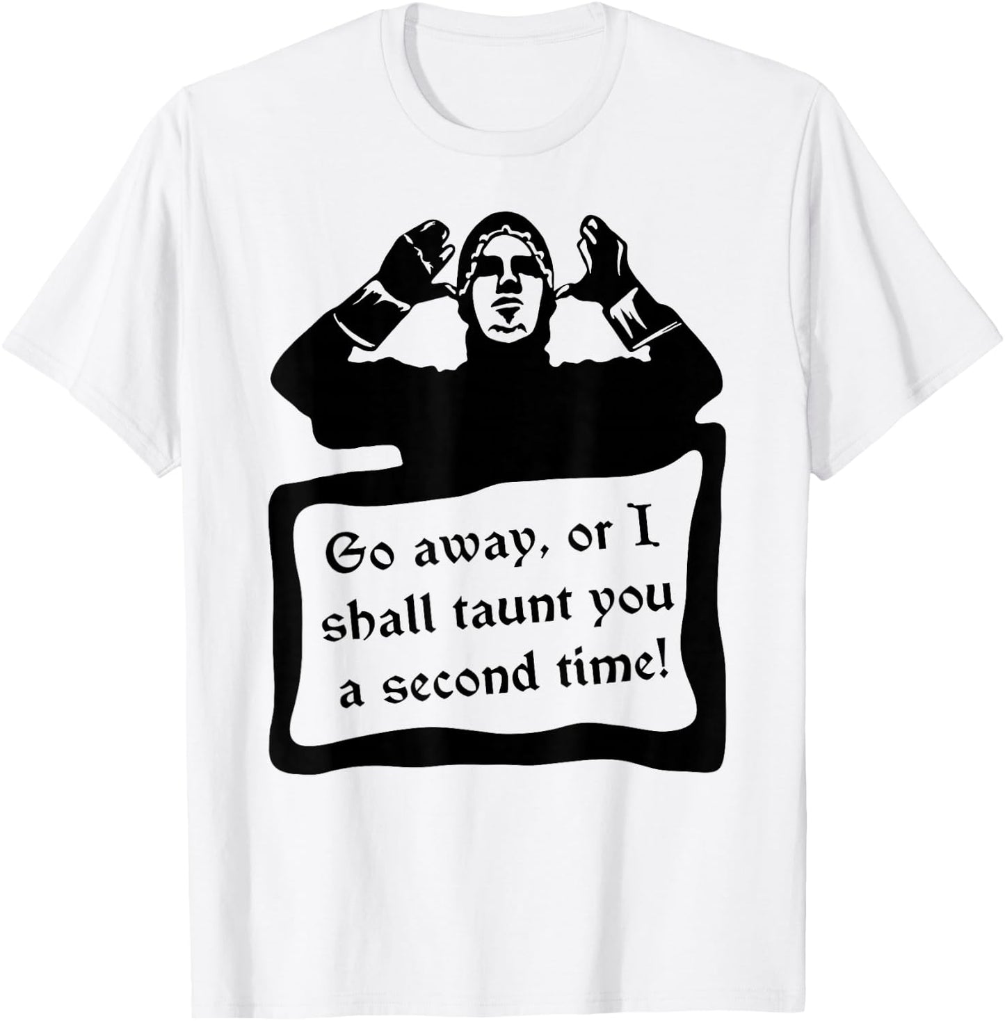 Holy Grail French Taunt T-Shirt - T-Shirt | White
