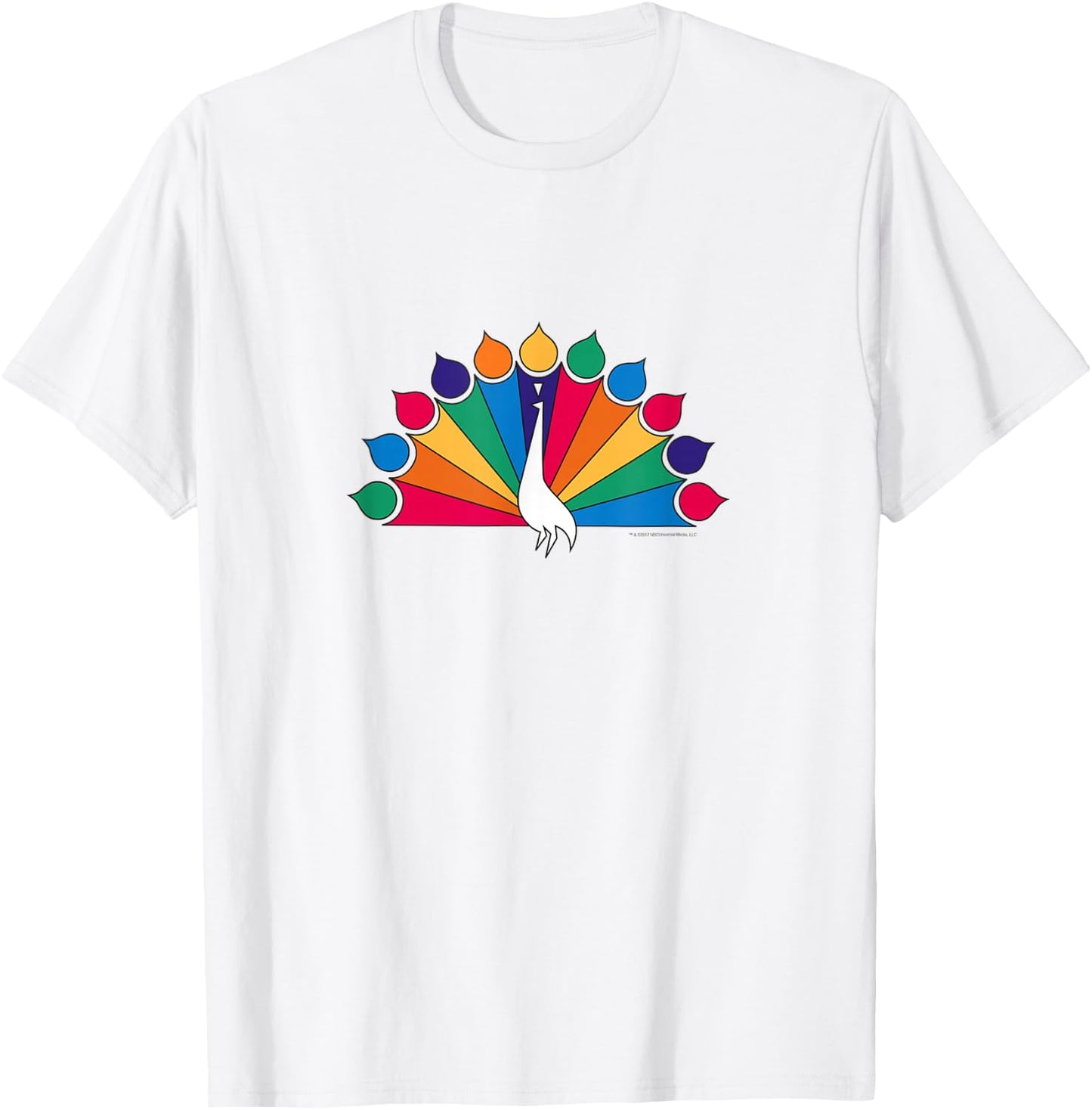 NBC Vintage 1956 Peacock Comfortable T-Shirt - T-Shirt | White