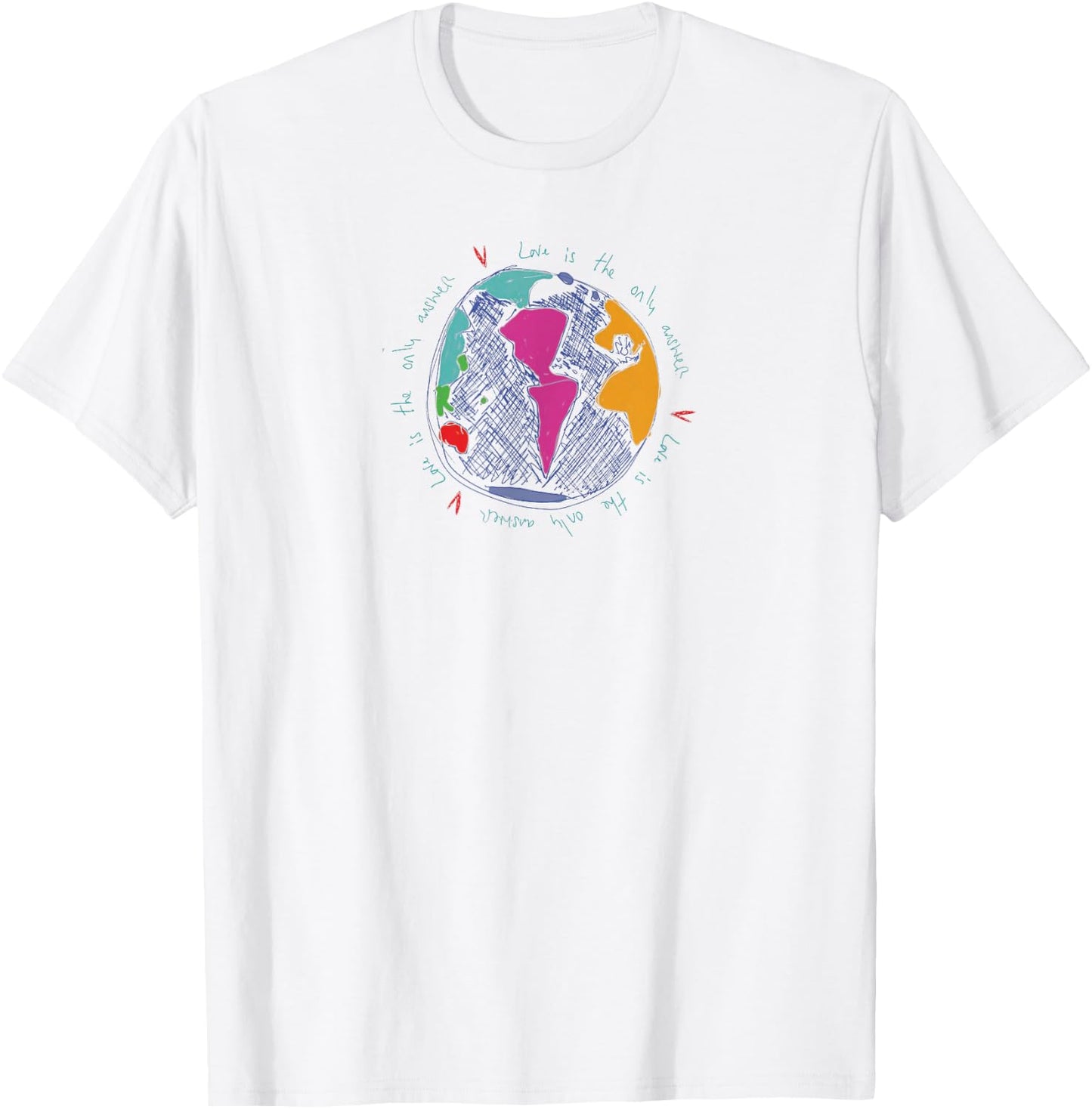 Coldplay Love is the Only Answer Amazon Exclusive , white, S T-Shirt - T-Shirt | White