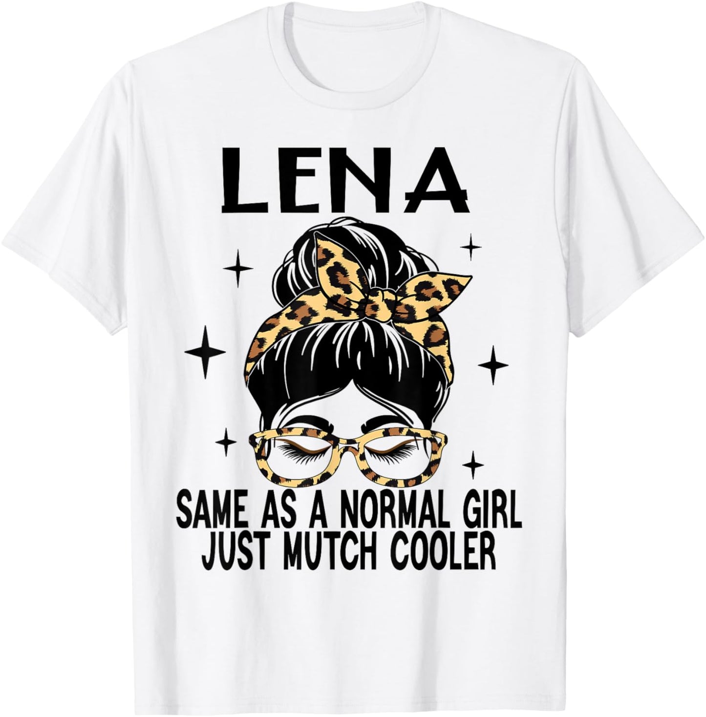 LENA Costume Cute Definition Personalized Name LENA T-Shirt - T-Shirt | White