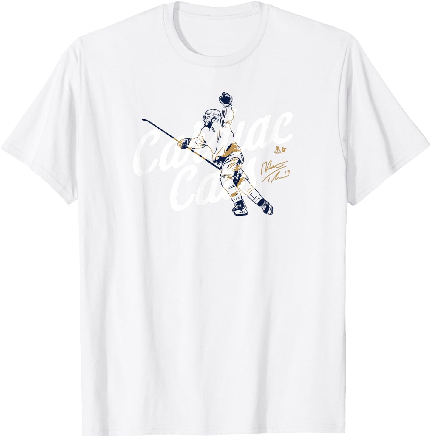 Matthew Tkachuk - Cardiac Cats - Florida Hockey T-Shirt - T-Shirt | White