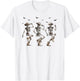 Cowboy Core, Dancing Skeletons, Country Cowgirl, Halloween T-Shirt - T-Shirt | White