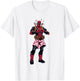 Marvel Deadpool Valentine's Day Love Heart Hand Portrait T-Shirt - T-Shirt | White