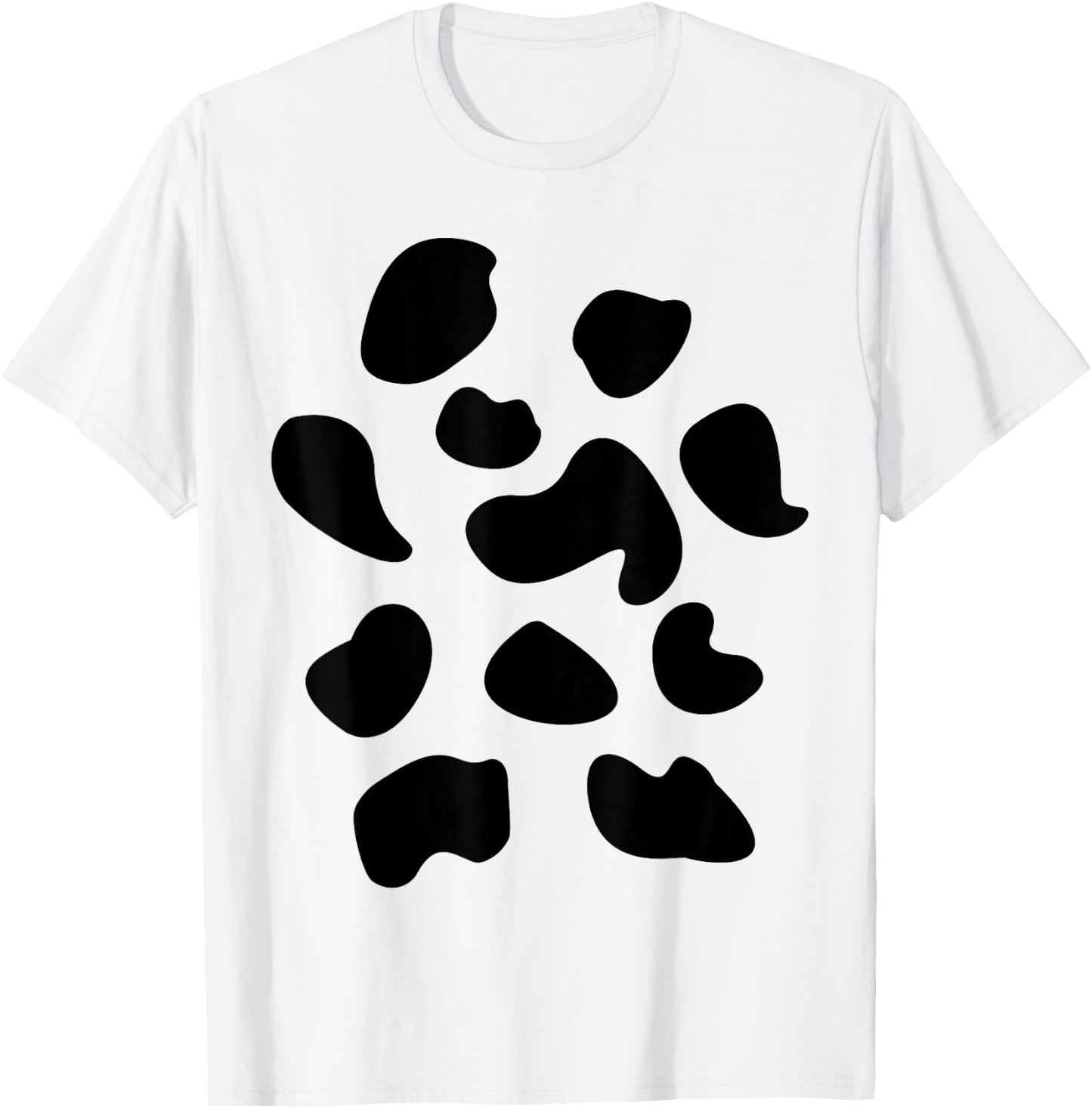 Cow Costume Cow Stain Cow Pattern Fancy Dress Carnival , White T-Shirt - T-Shirt | White