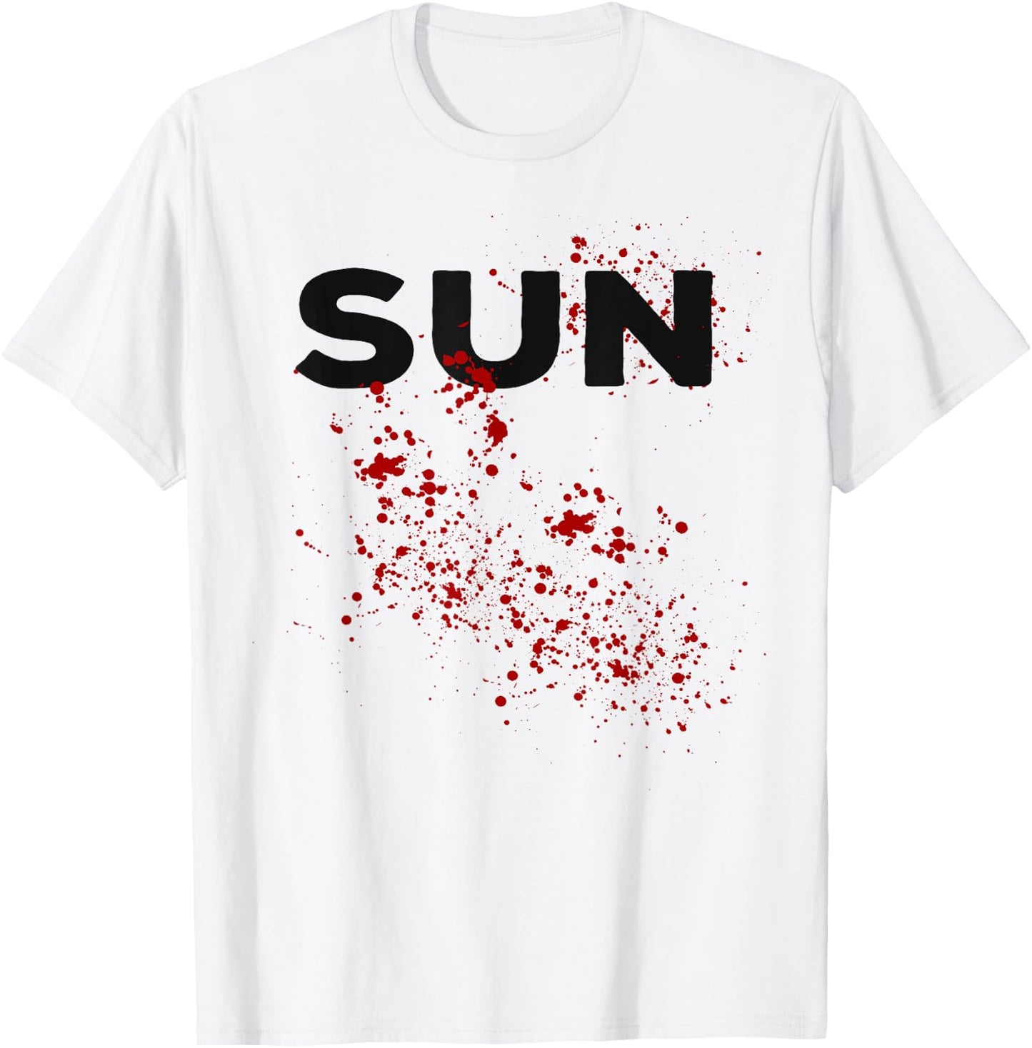 Sunday Shark Matching Group Halloween Costume T-Shirt - T-Shirt | White