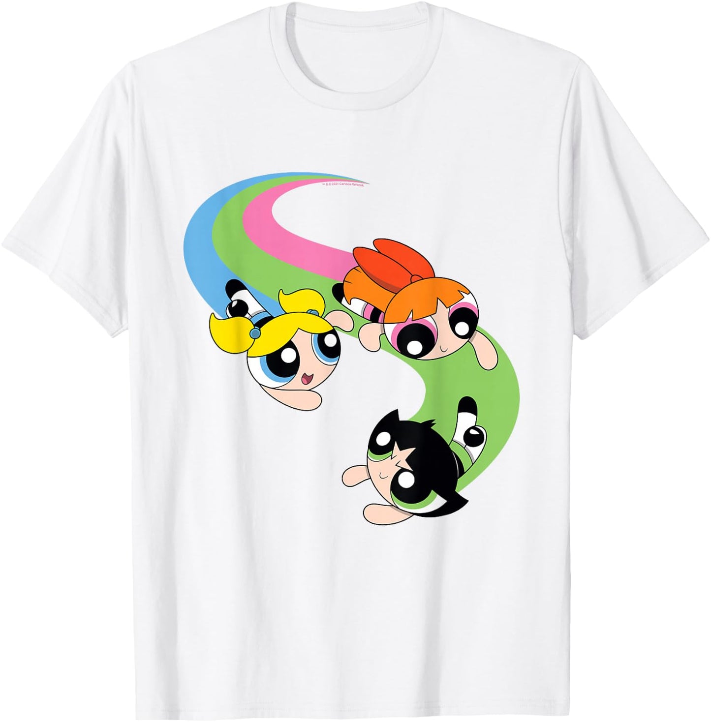 Powerpuff Girls The Flying Puffs T-Shirt - T-Shirt | White