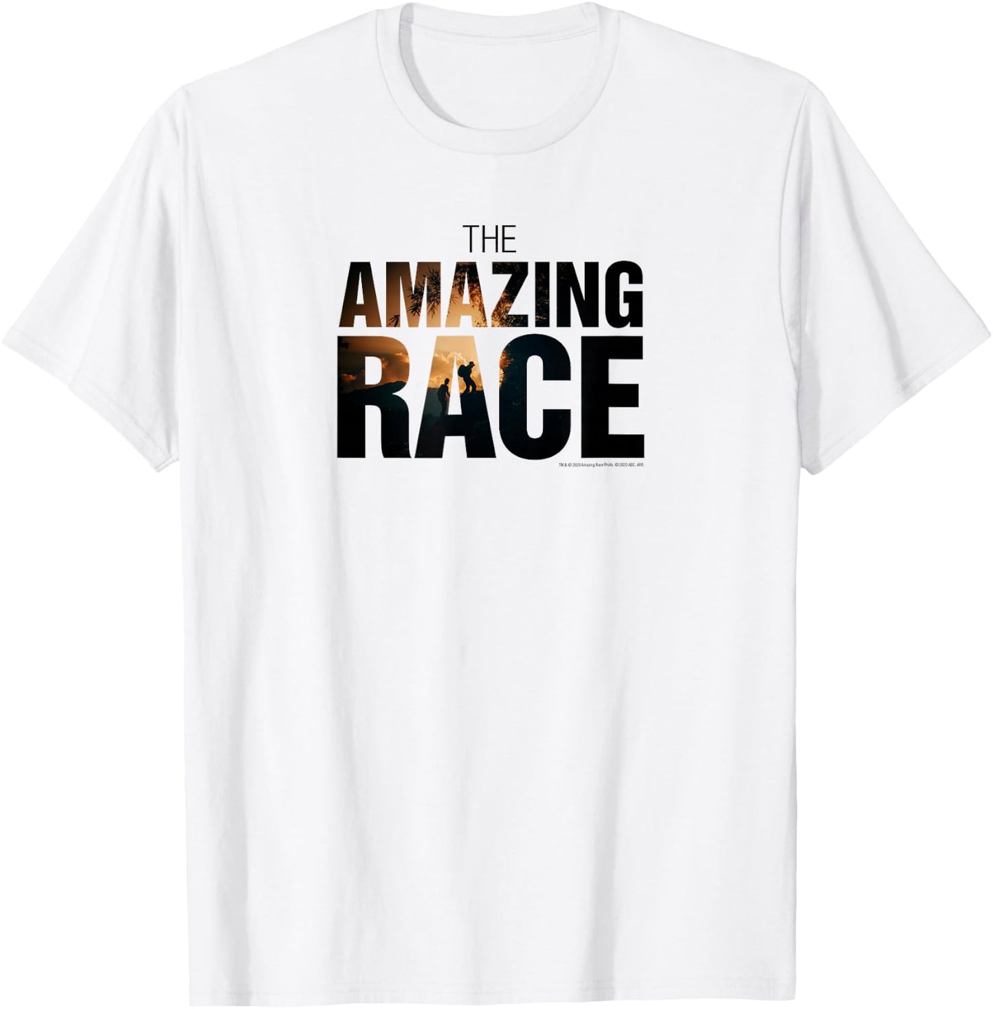 The Amazing Race Color Logo T-Shirt - T-Shirt | White