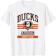 Anaheim Ducks Hockey Club Gray Officially Licensed T-Shirt - T-Shirt | White