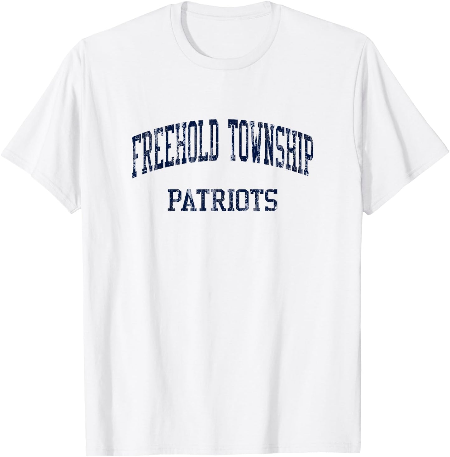 Freehold Township High School HS Freehold Township. NJ Vinta T-Shirt - T-Shirt | White