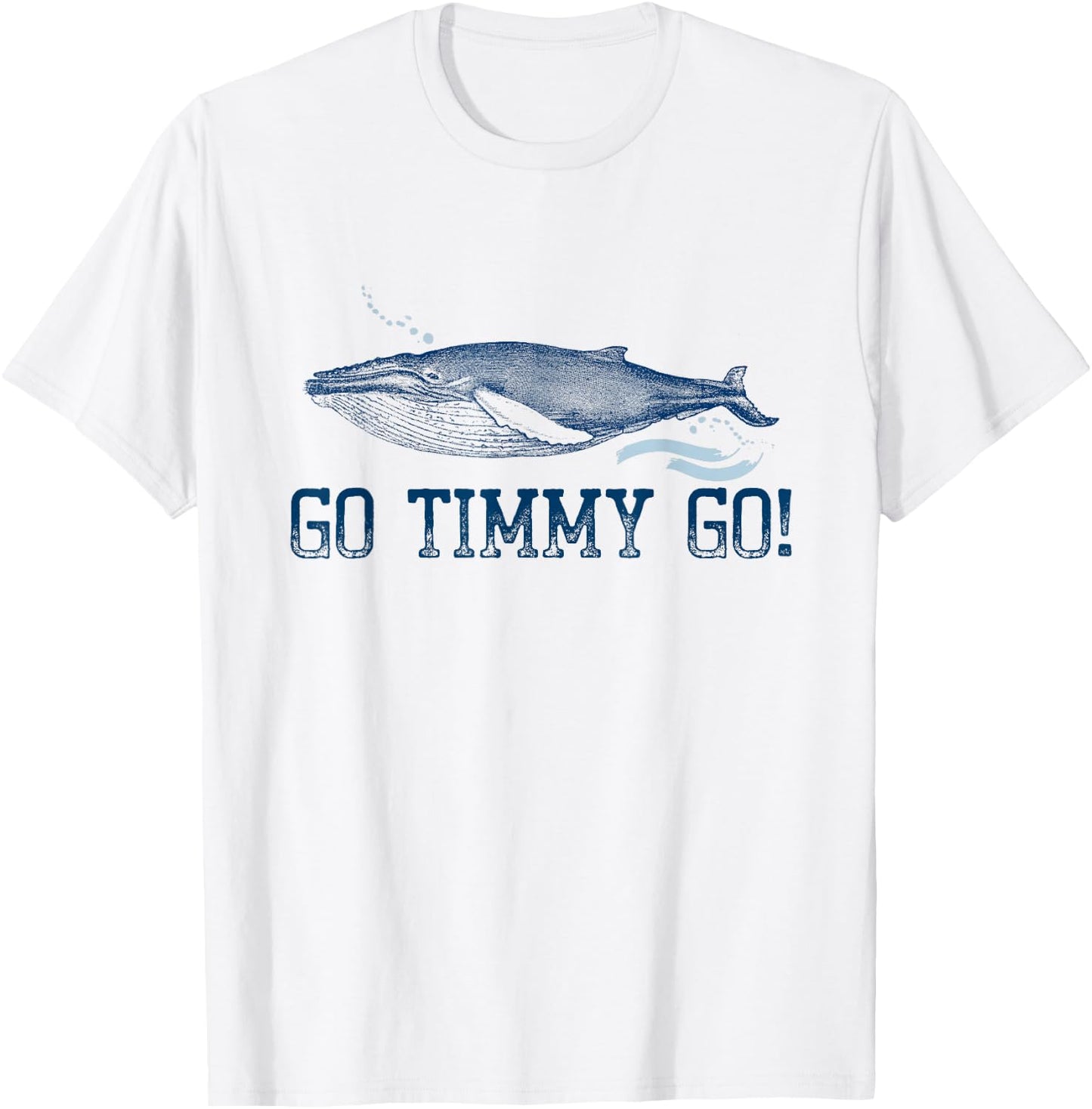 GO Timmy GO! Ostsee Buckelwal T-Shirt - T-Shirt | White