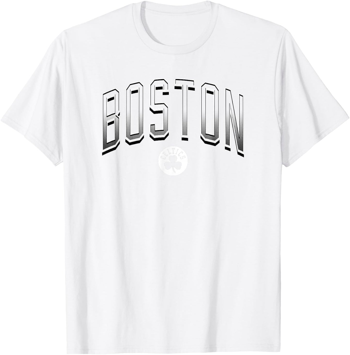 NBA - Boston Celtics City Wordmark Logo T-Shirt - T-Shirt | White