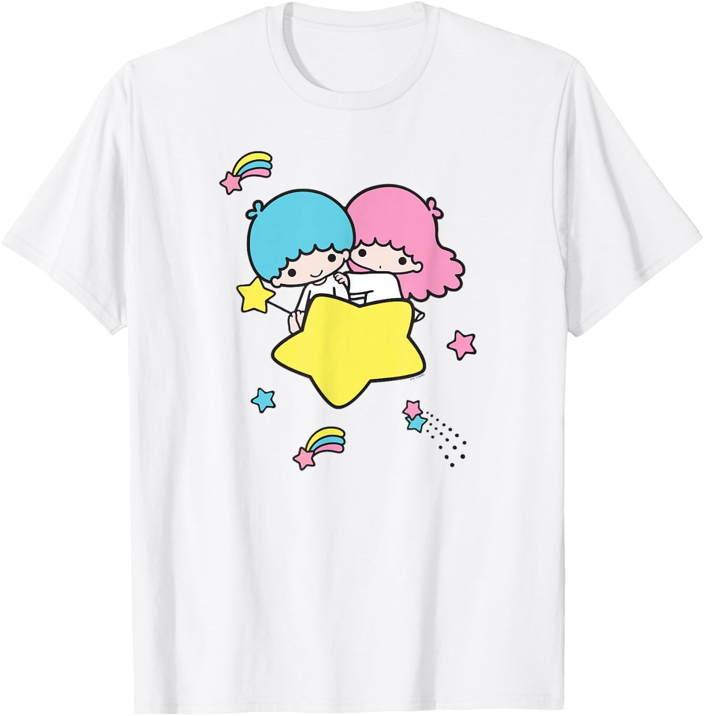 Little Twin Stars Shooting Star T-Shirt - T-Shirt | White