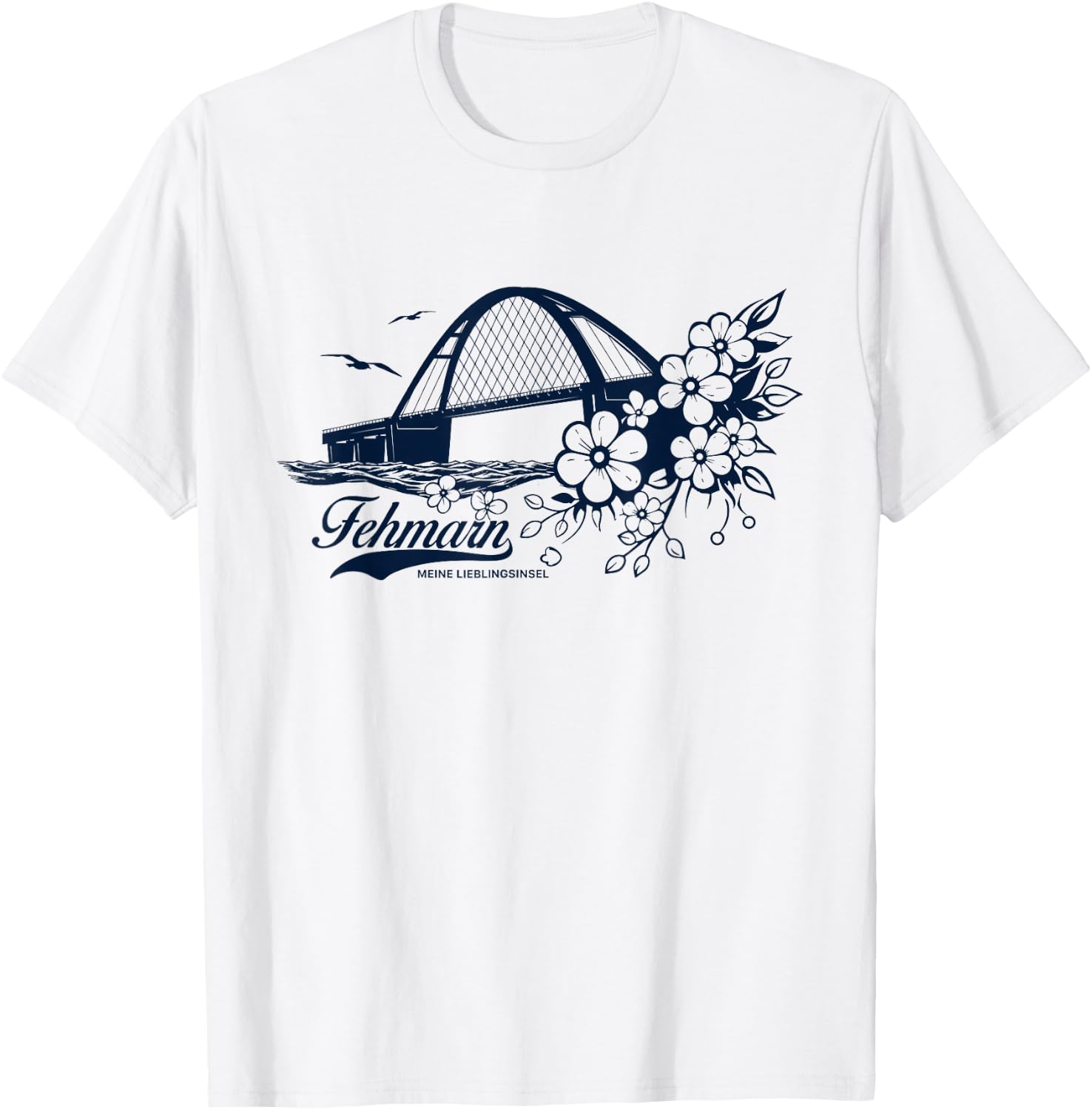 Fehmarn - Meine Lieblingsinsel T-Shirt - T-Shirt | White