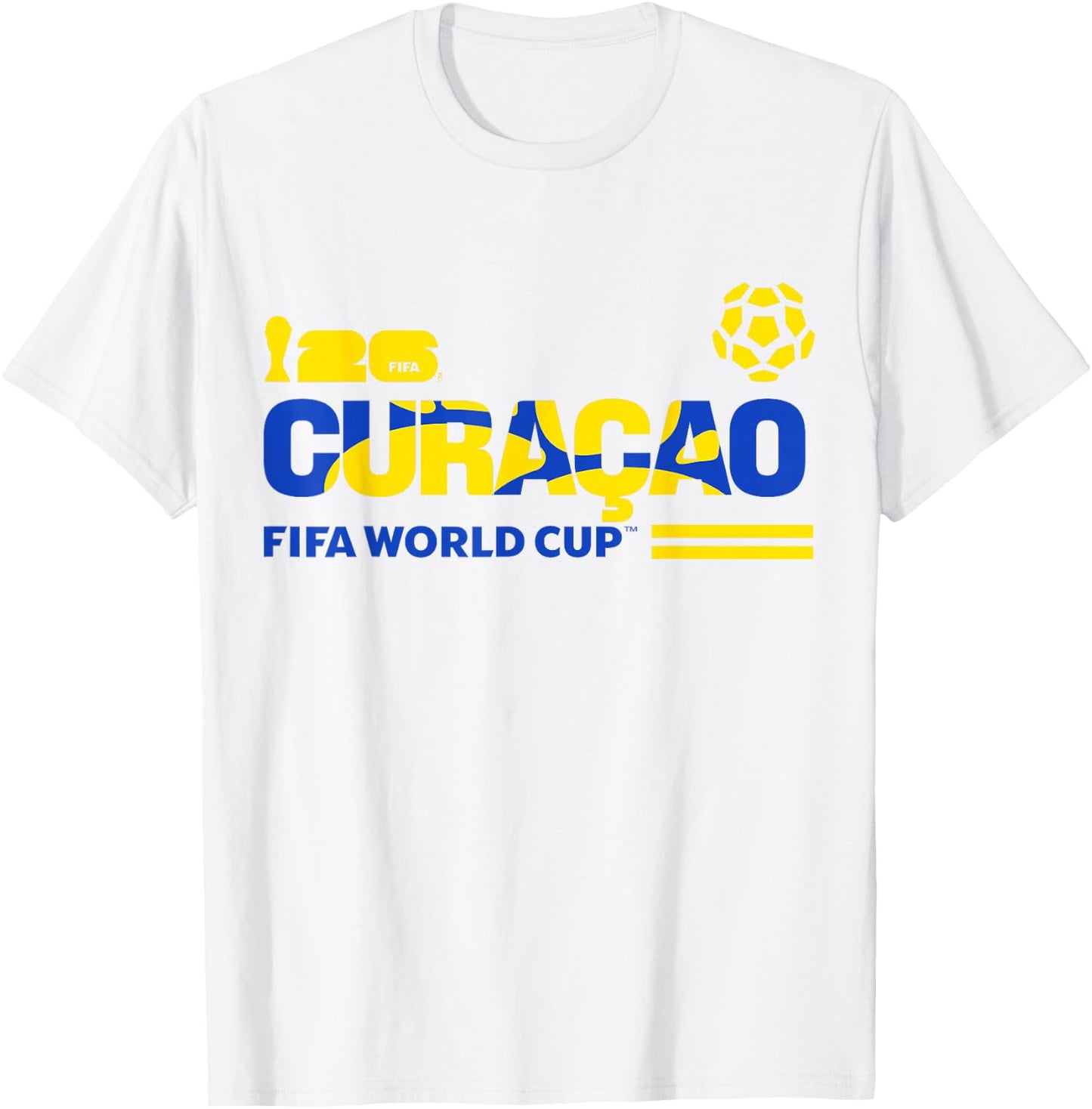 FIFA WM-26-Qualifikation Curacao T-Shirt - T-Shirt | White
