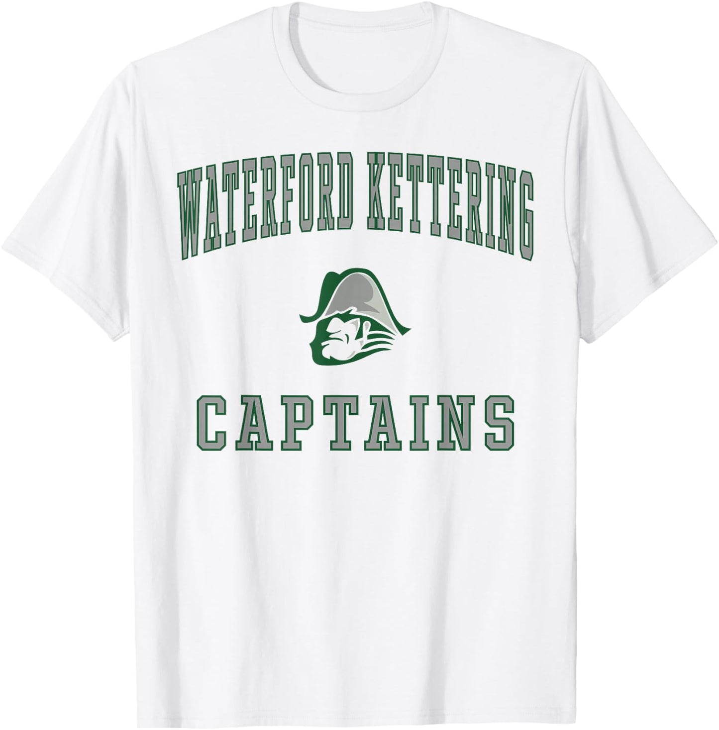 Waterford Kettering High School Captains T-Shirt - T-Shirt | White