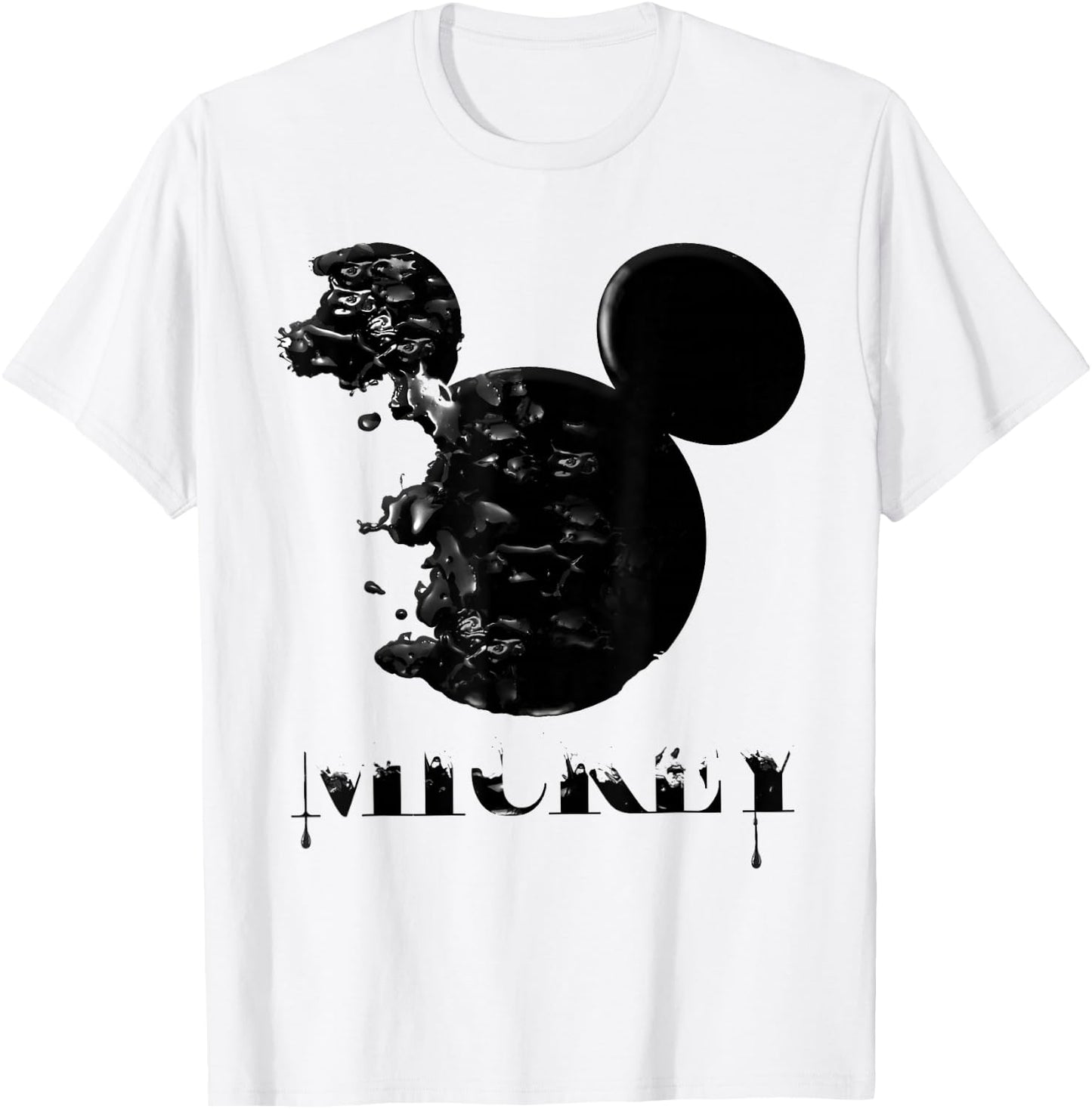 Disney - Mickey Mouse Ink T-Shirt - T-Shirt | White