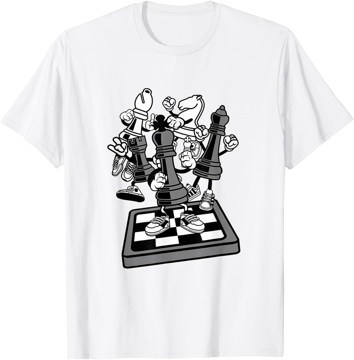 Schach- , Schach Kinder, Schachliebhaber, Schach für Kinder T-Shirt - T-Shirt | White