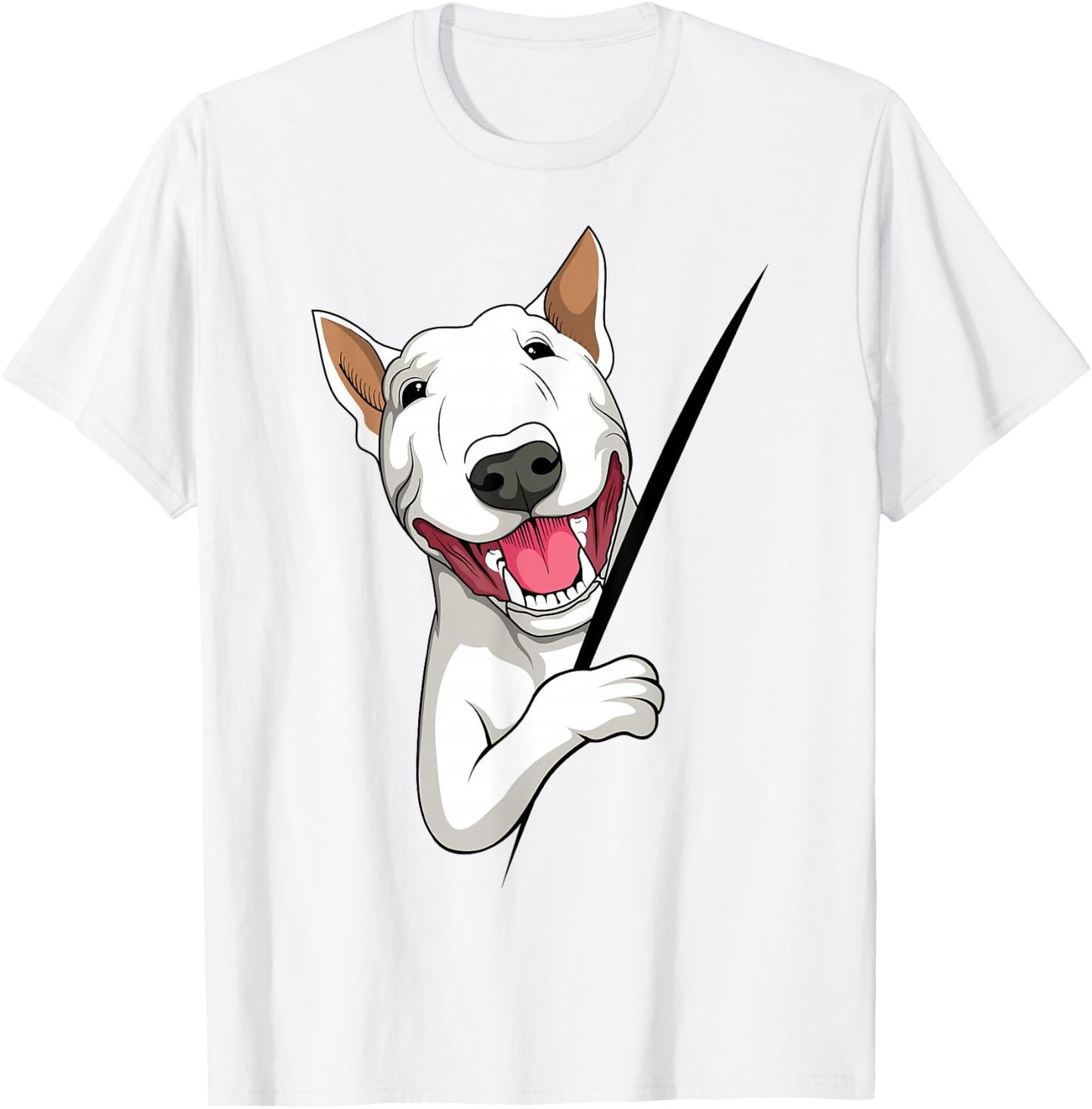 Bull Terrier Dog Bull Terrier T-Shirt - T-Shirt | White