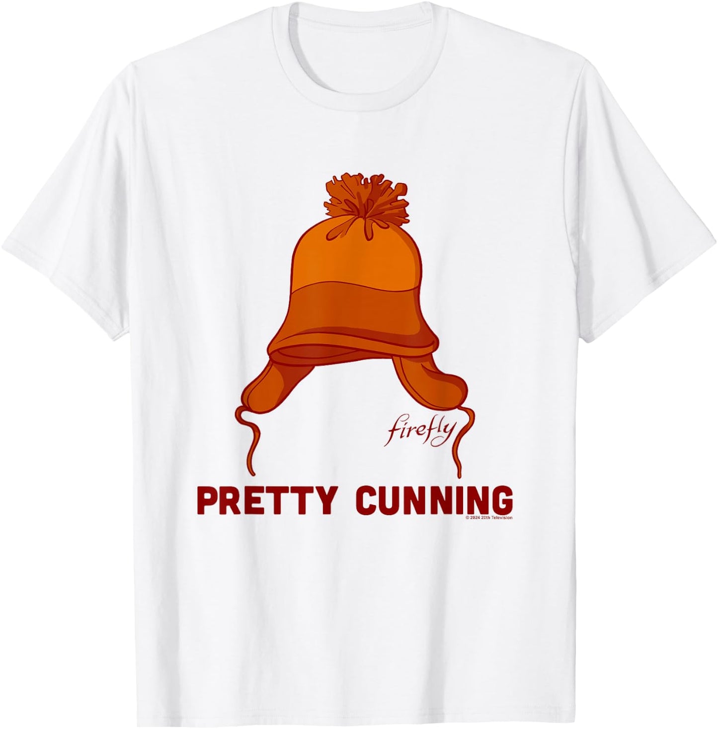 Firefly Pretty Cunning Iconic Jayne Hat Retro Chest Logo T-Shirt - T-Shirt | White