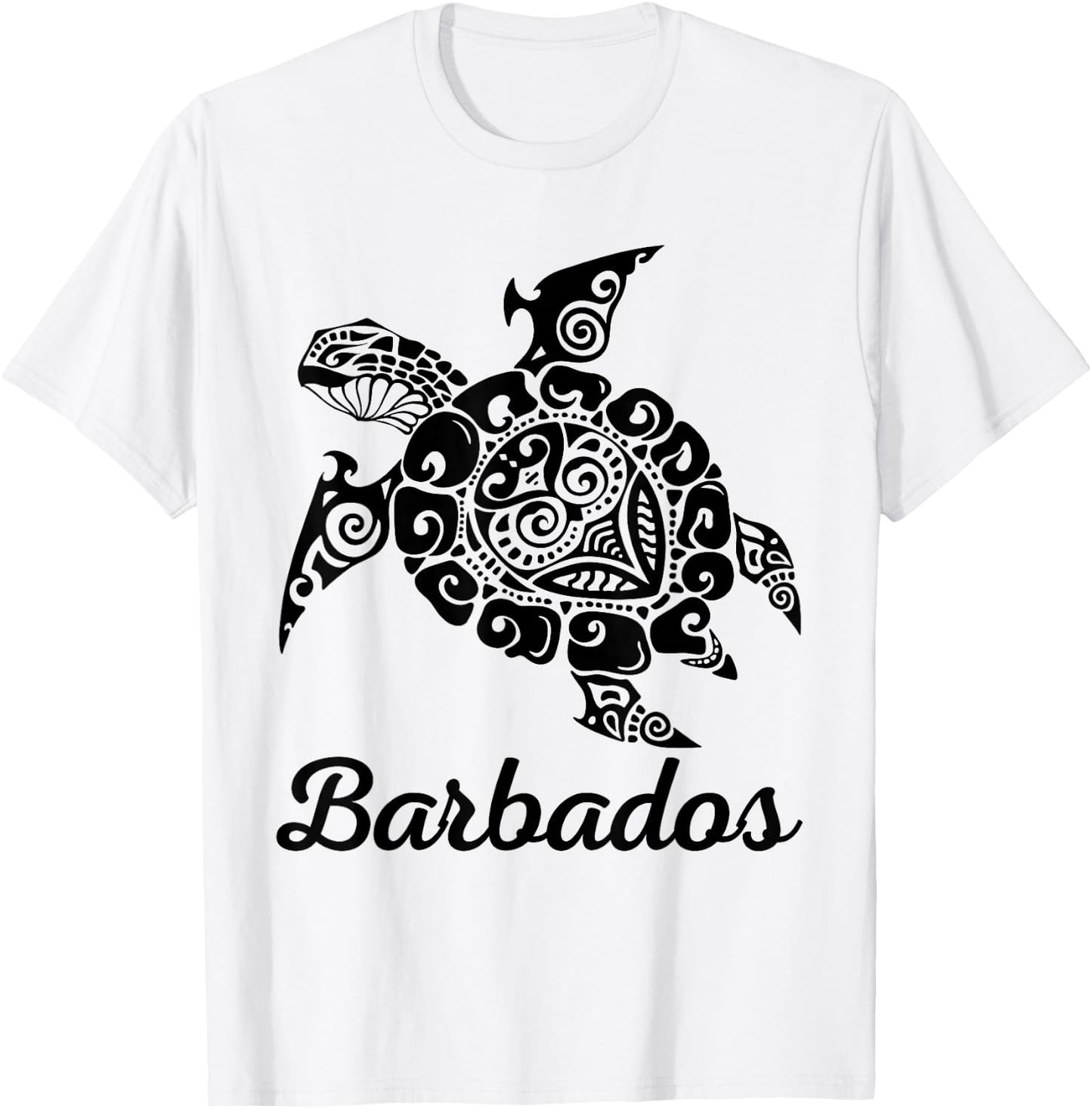 Barbados , gray T-Shirt - T-Shirt | White