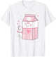 Disney The Aristocats Marie I Love Milk Carton Pink Logo T-Shirt - T-Shirt | White