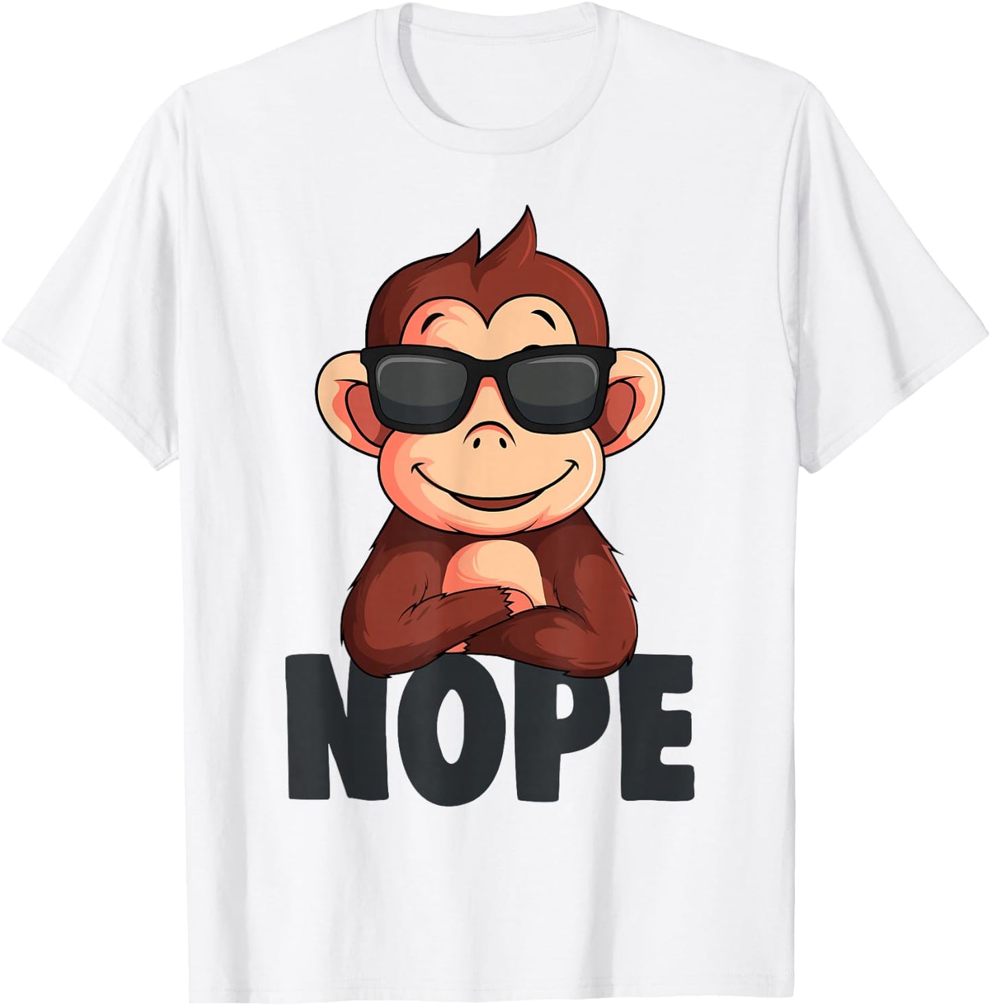 Affen Jungen Mädchen Kinder T-Shirt - T-Shirt | White