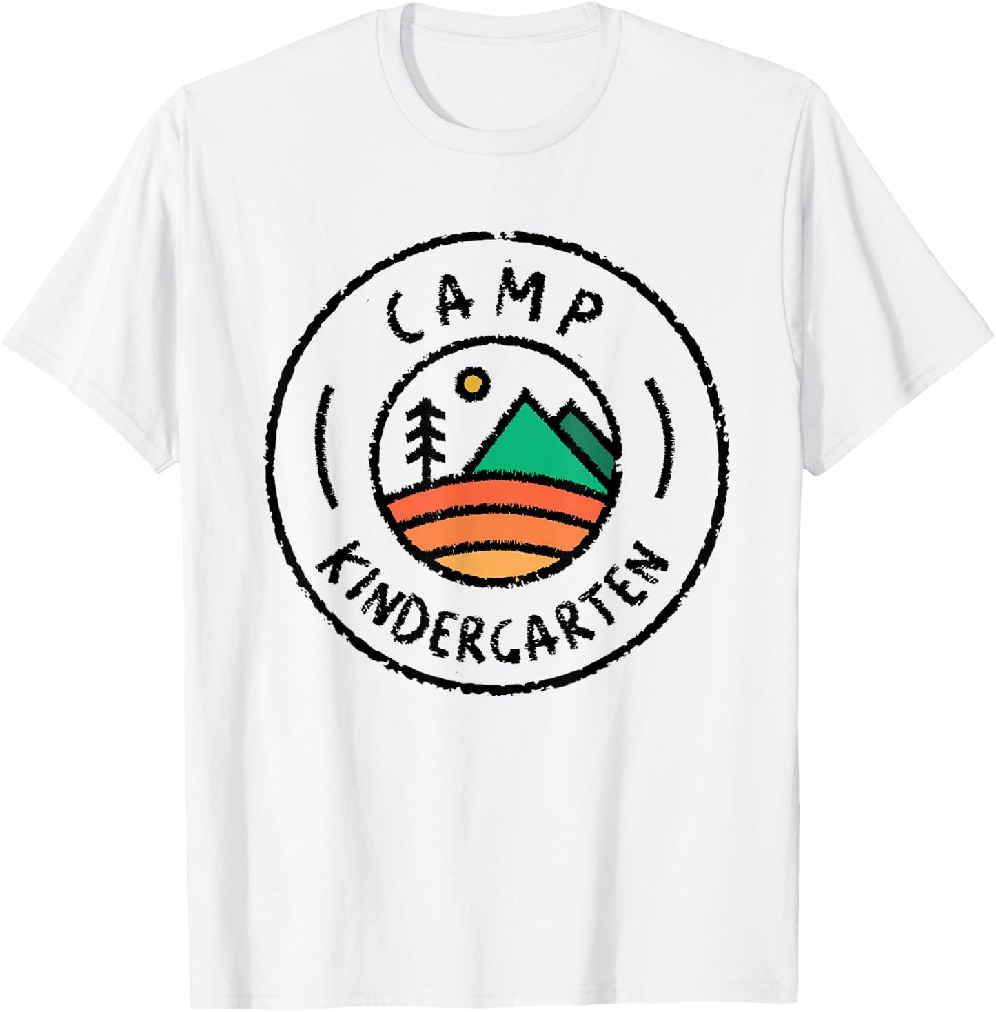 Camp Kindergarten Teacher T-Shirt - T-Shirt | White