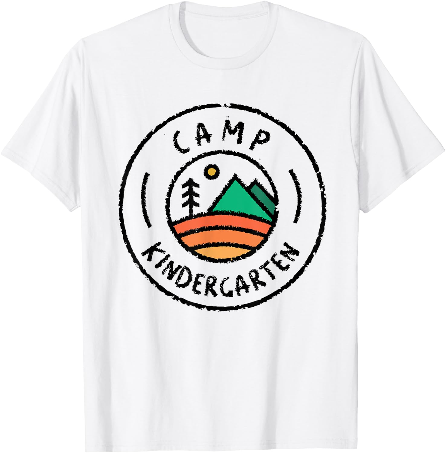 Camp Kindergarten Teacher T-Shirt - T-Shirt | White