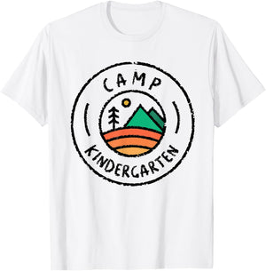 Camp Kindergarten Teacher T-Shirt - T-Shirt | White