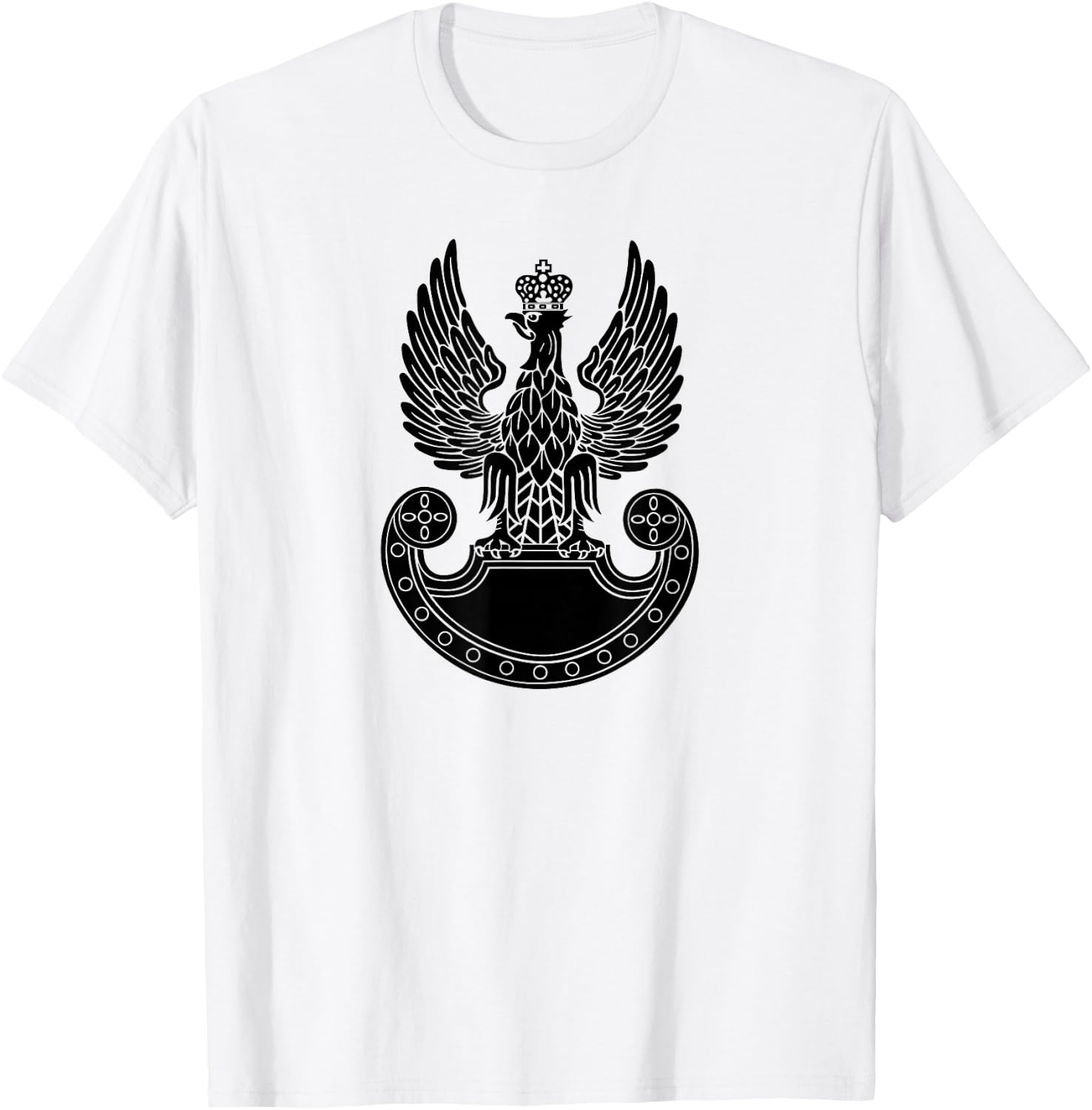 Polish Land Forces Army Poland Armed Forces Military Eagle T-Shirt - T-Shirt | White