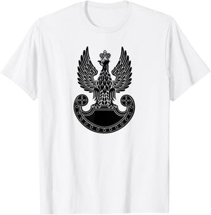 Polish Land Forces Army Poland Armed Forces Military Eagle T-Shirt - T-Shirt | White