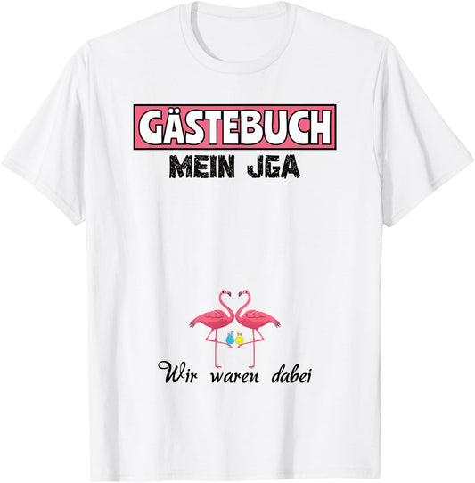 Team Braut JGA Mädels Gästebuch Junggesellinnenabschied T-Shirt - T-Shirt | White