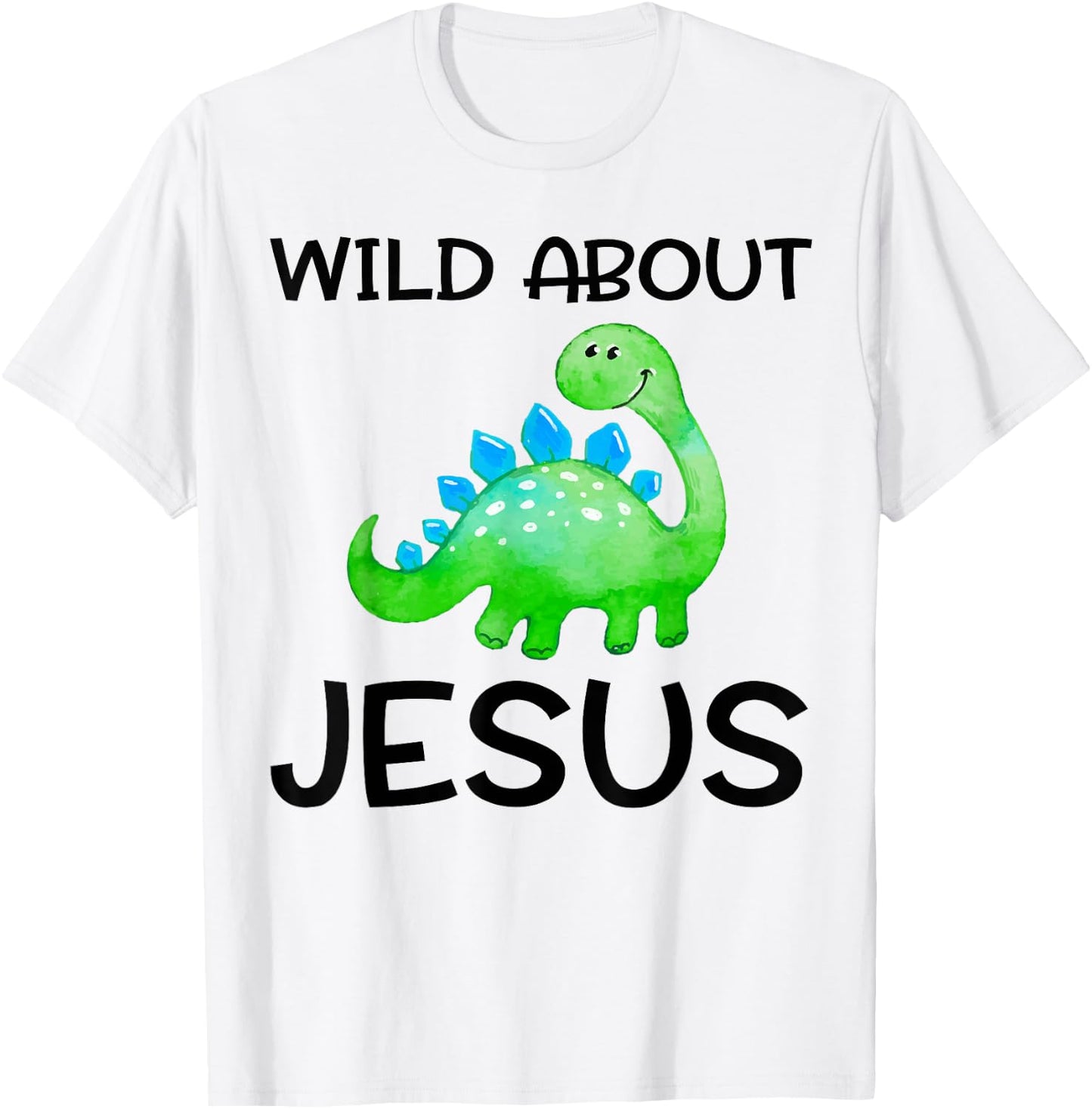 Wild About Jesus Shirt VBS Sunday School Teacher Pastor Dino T-Shirt - T-Shirt | White