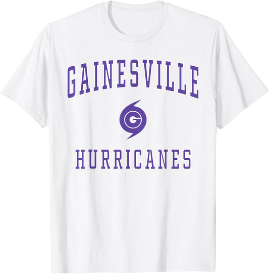 Gainesville High School Hurricanes T-Shirt - T-Shirt | White