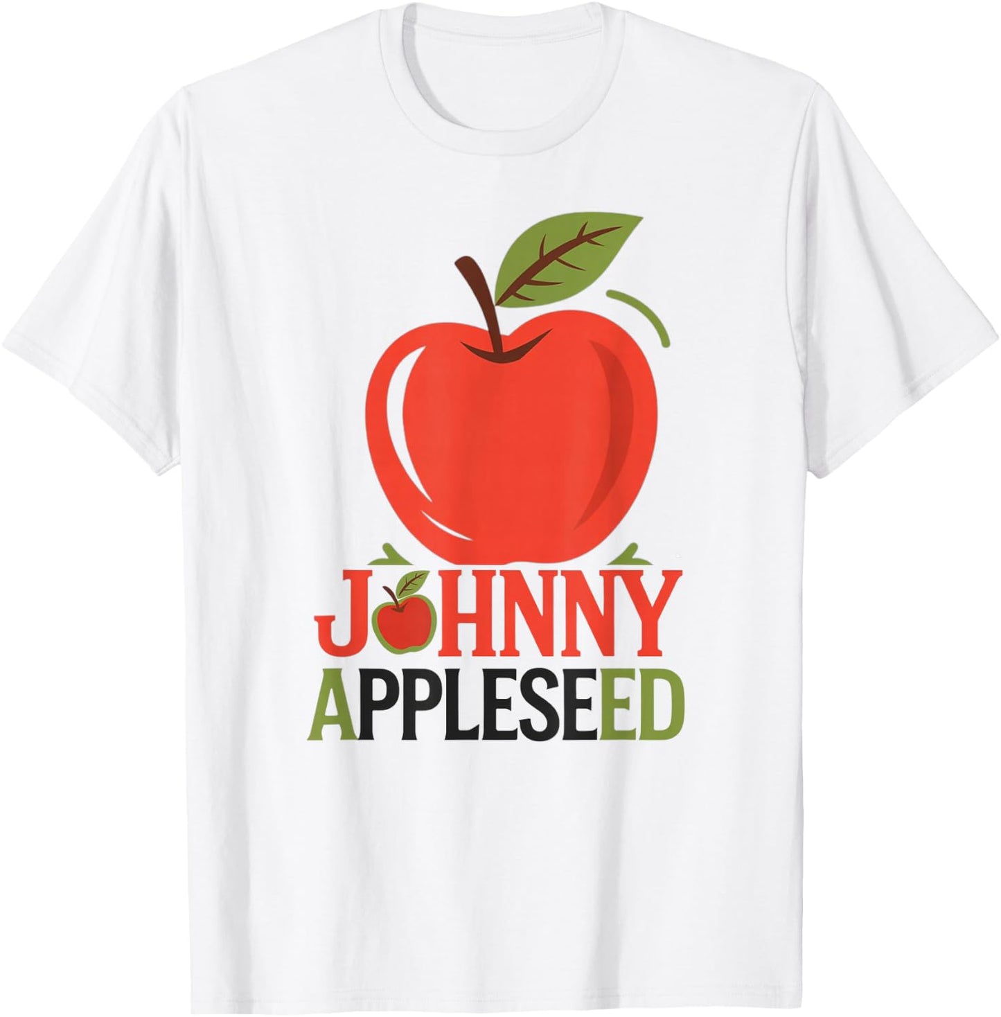 Johnny Appleseed Apple Day Sept 26 Orchard Nursery Kids T-Shirt - T-Shirt | White