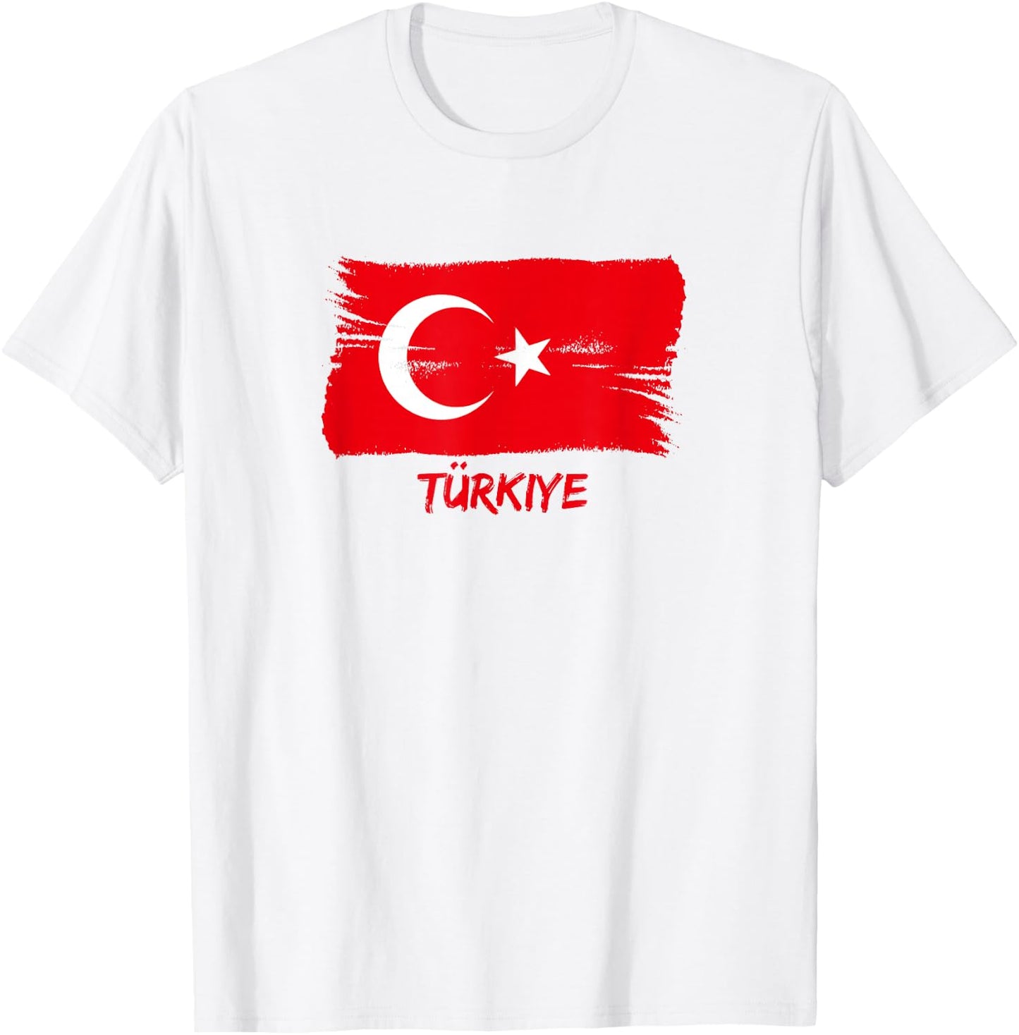 Turkish Fan Flag Turkey T-Shirt - T-Shirt | White