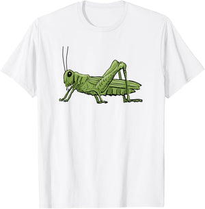 Love Grasshopper women Shirt insect Lovers men for kids girl T-Shirt - T-Shirt | White