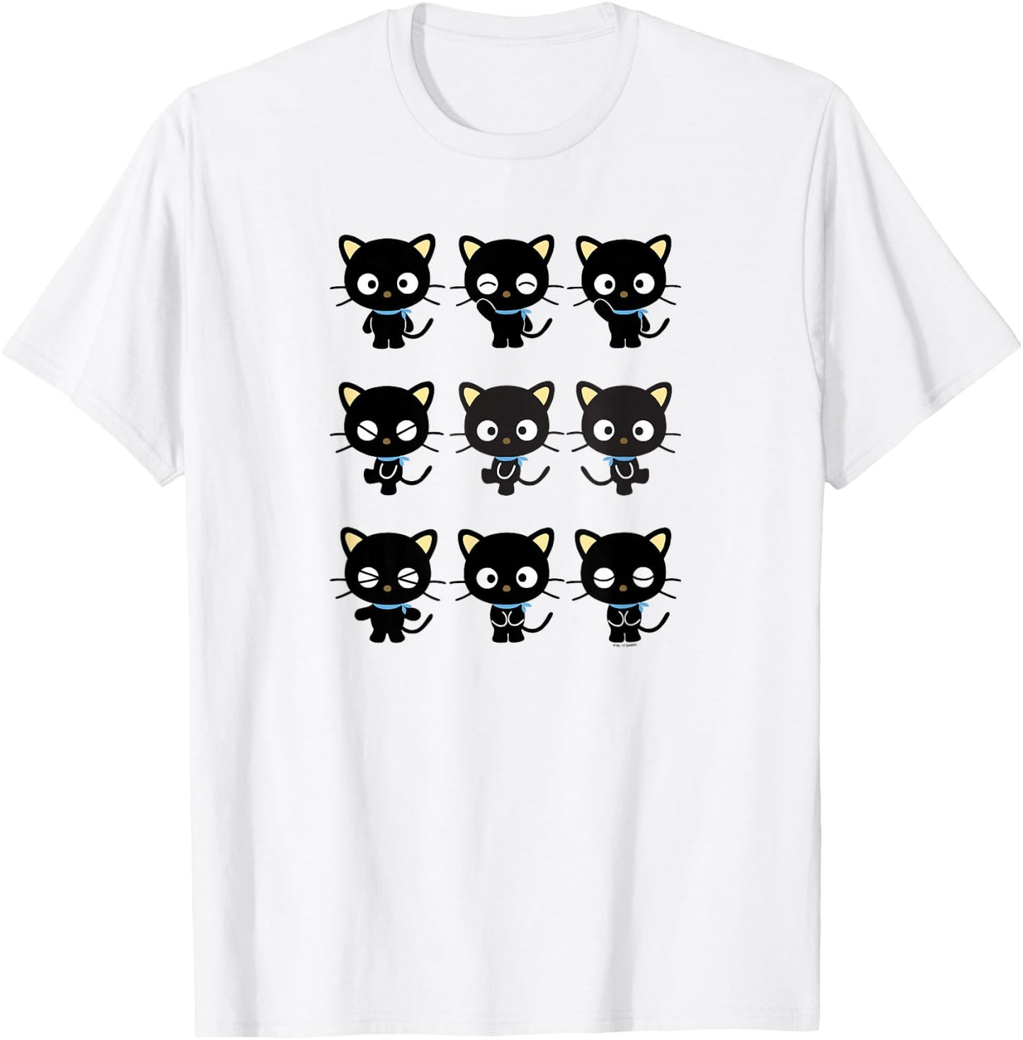 Chococat Many Expressions T-Shirt - T-Shirt | White