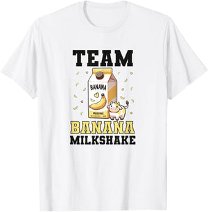 Team Banana Milkshake T-Shirt - T-Shirt | White